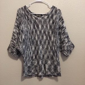 Absolutely Famous Grey Sweater sz XL (fits like L)